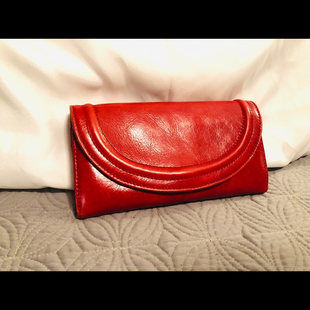 Red HOBO wallet